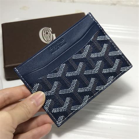 how much is a goyard card holder retail|goyard card holder men's.